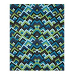 Trendy Chic Modern Chevron Pattern Shower Curtain 60  x 72  (Medium) 