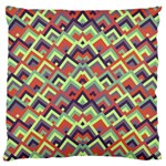 Trendy Chic Modern Chevron Pattern Standard Flano Cushion Cases (Two Sides)  Front