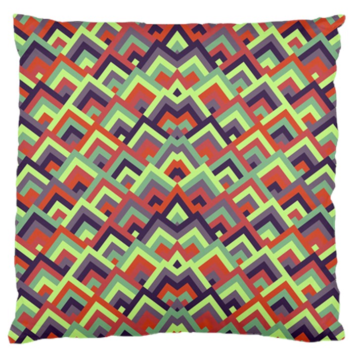 Trendy Chic Modern Chevron Pattern Standard Flano Cushion Cases (Two Sides) 