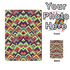 Trendy Chic Modern Chevron Pattern Multi-purpose Cards (rectangle)  by GardenOfOphir