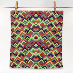 Trendy Chic Modern Chevron Pattern Face Towel by GardenOfOphir