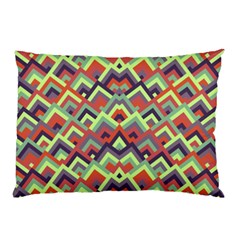 Trendy Chic Modern Chevron Pattern Pillow Cases (two Sides) by GardenOfOphir