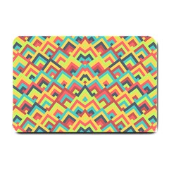 Trendy Chic Modern Chevron Pattern Small Doormat  by GardenOfOphir