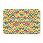 Trendy Chic Modern Chevron Pattern Small Doormat  24 x16  Door Mat