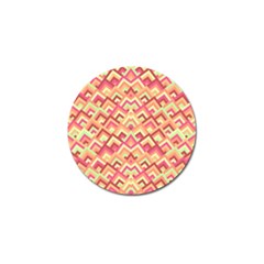 Trendy Chic Modern Chevron Pattern Golf Ball Marker (10 Pack)