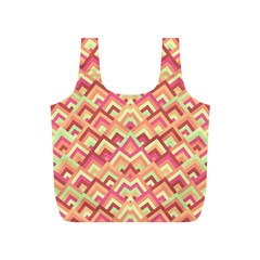 Trendy Chic Modern Chevron Pattern Full Print Recycle Bags (s)  by GardenOfOphir