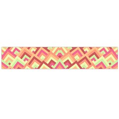 Trendy Chic Modern Chevron Pattern Flano Scarf (large)  by GardenOfOphir