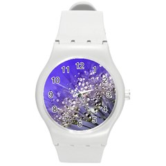 Dandelion 2015 0705 Round Plastic Sport Watch (m)