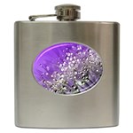 Dandelion 2015 0706 Hip Flask (6 oz) Front