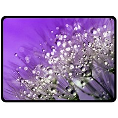 Dandelion 2015 0706 Fleece Blanket (large)  by JAMFoto