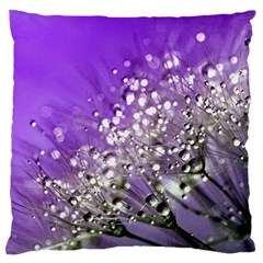 Dandelion 2015 0706 Large Flano Cushion Cases (two Sides)  by JAMFoto