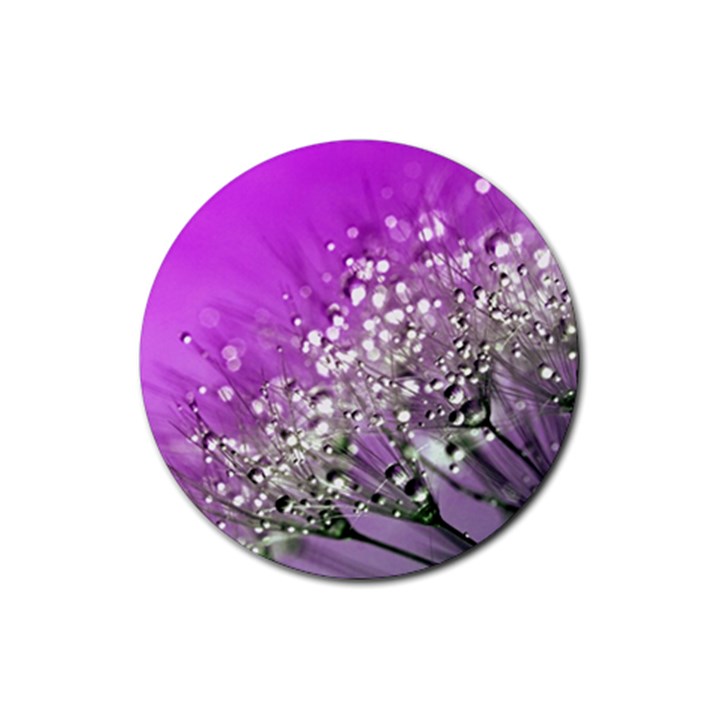 Dandelion 2015 0707 Rubber Coaster (Round) 