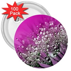 Dandelion 2015 0708 3  Buttons (100 Pack)  by JAMFoto