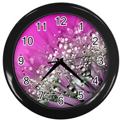 Dandelion 2015 0708 Wall Clocks (black)