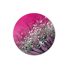 Dandelion 2015 0709 Rubber Round Coaster (4 Pack) 