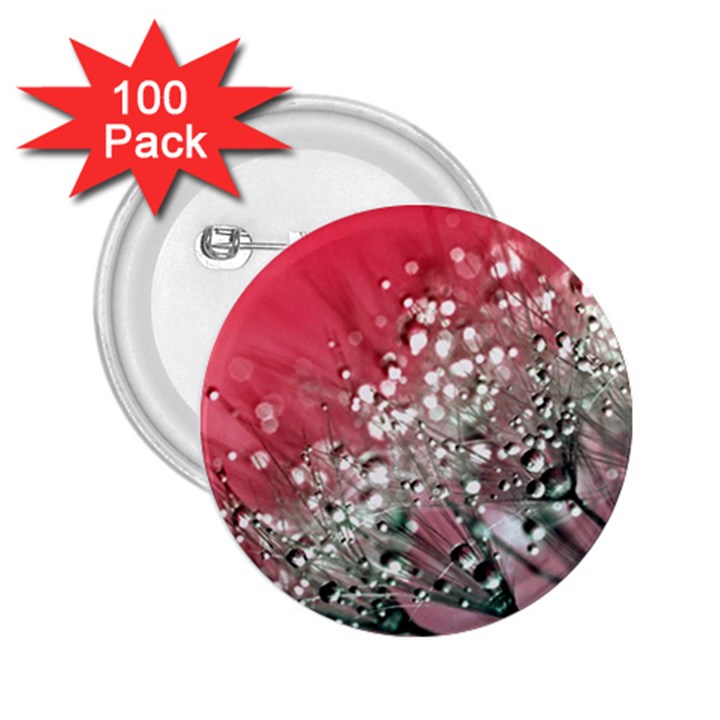 Dandelion 2015 0710 2.25  Buttons (100 pack) 