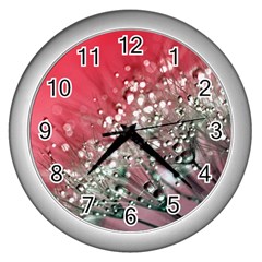 Dandelion 2015 0710 Wall Clocks (silver) 