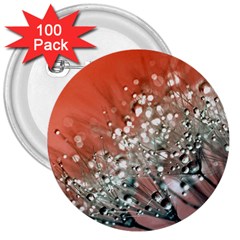 Dandelion 2015 0711 3  Buttons (100 Pack) 