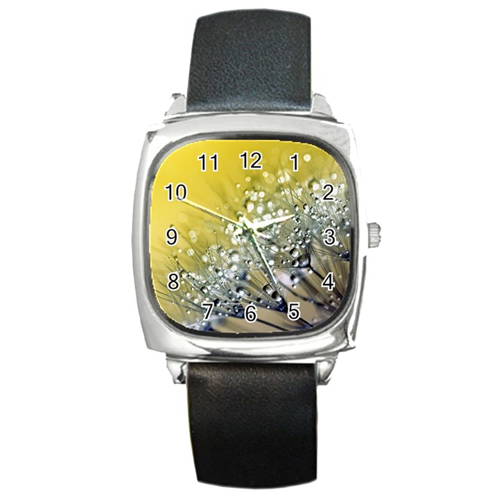 Dandelion 2015 0713 Square Metal Watches