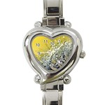 Dandelion 2015 0713 Heart Italian Charm Watch Front