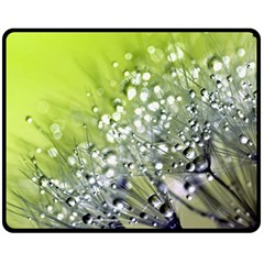 Dandelion 2015 0714 Fleece Blanket (medium)  by JAMFoto