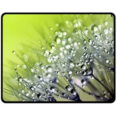 Dandelion 2015 0714 Double Sided Fleece Blanket (medium)  by JAMFoto