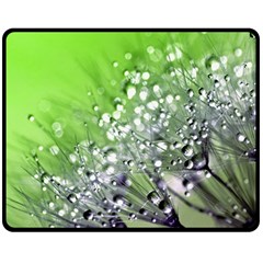 Dandelion 2015 0715 Double Sided Fleece Blanket (medium) 