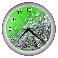 Dandelion 2015 0716 Wall Clocks (silver) 