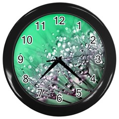 Dandelion 2015 0718 Wall Clocks (black)