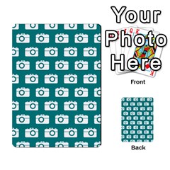 Modern Chic Vector Camera Illustration Pattern Multi-purpose Cards (rectangle)  by GardenOfOphir