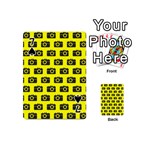 Modern Chic Vector Camera Illustration Pattern Playing Cards 54 (Mini)  Front - Spade7