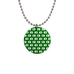 Modern Chic Vector Camera Illustration Pattern Button Necklaces