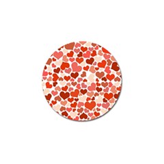 Heart 2014 0901 Golf Ball Marker (4 Pack)