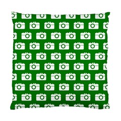 Modern Chic Vector Camera Illustration Pattern Standard Cushion Cases (two Sides) 