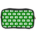 Modern Chic Vector Camera Illustration Pattern Toiletries Bags 2-Side Front