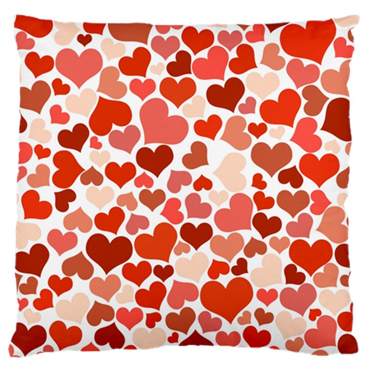 Heart 2014 0901 Large Cushion Cases (Two Sides) 