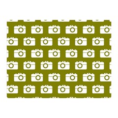 Modern Chic Vector Camera Illustration Pattern Double Sided Flano Blanket (mini)  by GardenOfOphir