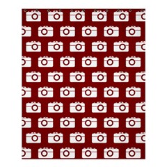 Modern Chic Vector Camera Illustration Pattern Shower Curtain 60  X 72  (medium)  by GardenOfOphir