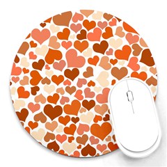 Heart 2014 0902 Round Mousepads