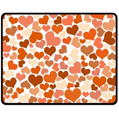 Heart 2014 0902 Double Sided Fleece Blanket (medium) 