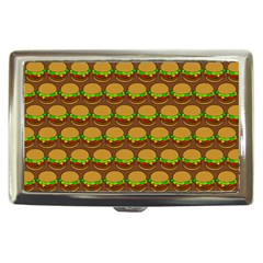 Burger Snadwich Food Tile Pattern Cigarette Money Cases