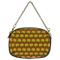 Burger Snadwich Food Tile Pattern Chain Purses (one Side)  by GardenOfOphir