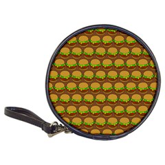 Burger Snadwich Food Tile Pattern Classic 20-cd Wallets by GardenOfOphir