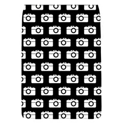 Modern Chic Vector Camera Illustration Pattern Flap Covers (s)  by GardenOfOphir