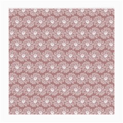 Gerbera Daisy Vector Tile Pattern Medium Glasses Cloth (2-side)