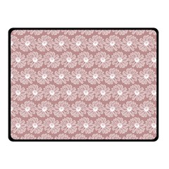 Gerbera Daisy Vector Tile Pattern Double Sided Fleece Blanket (small) 