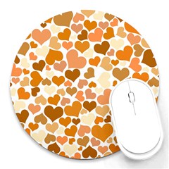 Heart 2014 0903 Round Mousepads