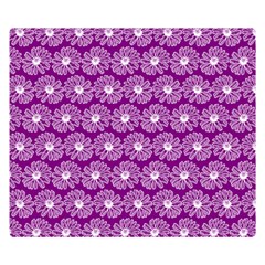 Gerbera Daisy Vector Tile Pattern Double Sided Flano Blanket (small)  by GardenOfOphir