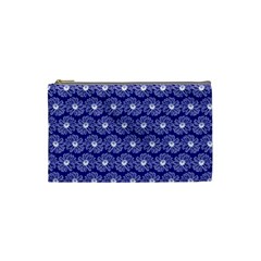 Gerbera Daisy Vector Tile Pattern Cosmetic Bag (small)  by GardenOfOphir