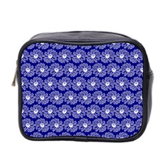 Gerbera Daisy Vector Tile Pattern Mini Toiletries Bag 2-side